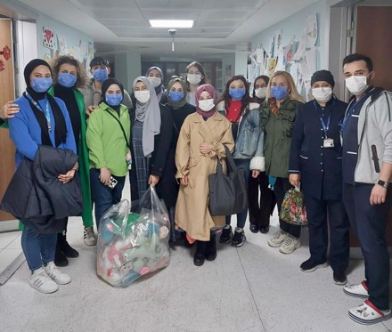 Bölümümüz tarafından üretilen oyuncaklar depremzede çocuklarımıza ulaştırıldı.